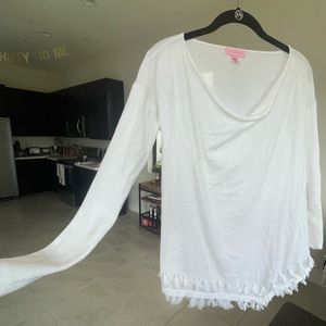 Lily Pulitzer White Sweater